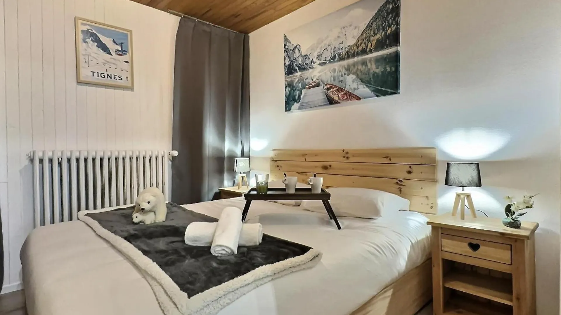 Appartement Tignes 2100 - 4-6 Personnes - 1 Chambre - 4 Lits - Netflix & Wifi Haut Debit - Parking Couvert Inclus