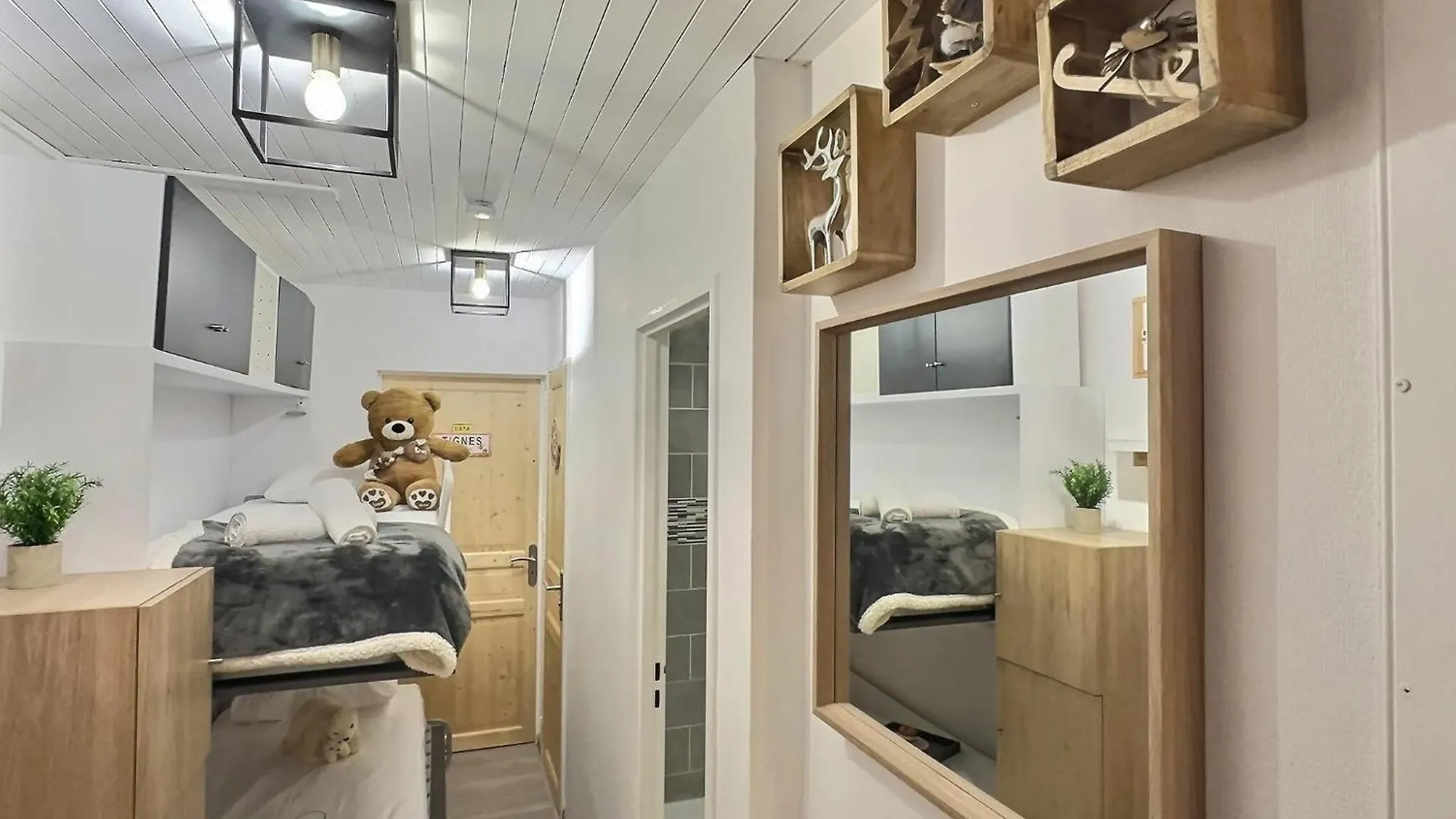 Appartement Tignes 2100 - 4-6 Personnes - 1 Chambre - 4 Lits - Netflix & Wifi Haut Debit - Parking Couvert Inclus 法国